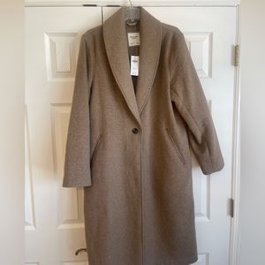 Abercrombie Wool-Blend Coat